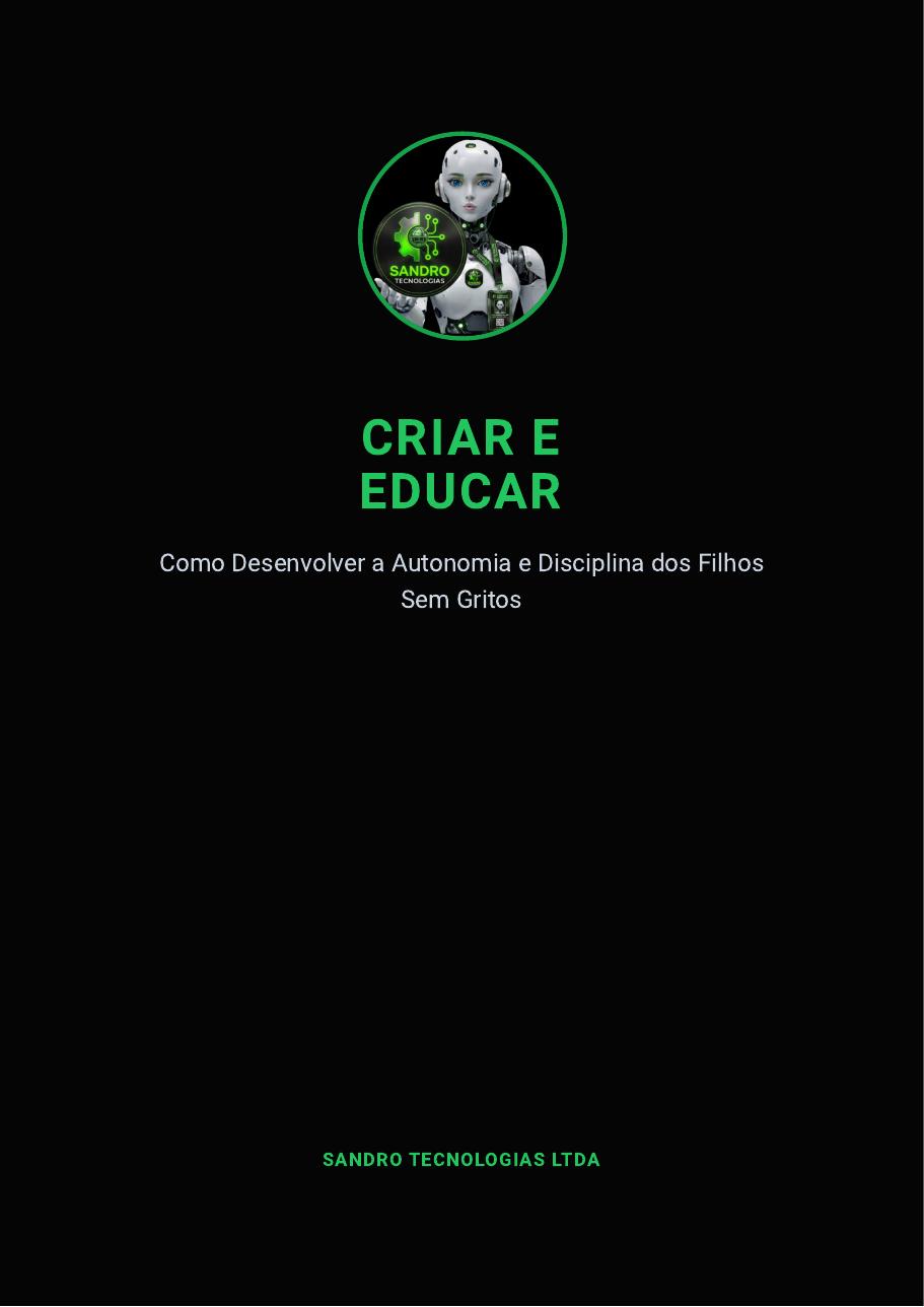 Capa do e-book Criar e Educar